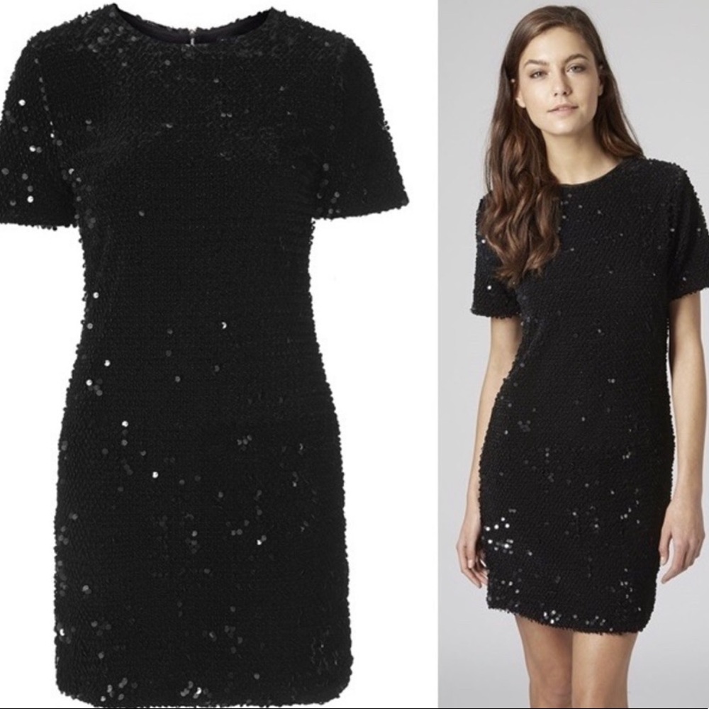 Topshop Mini sequin dress